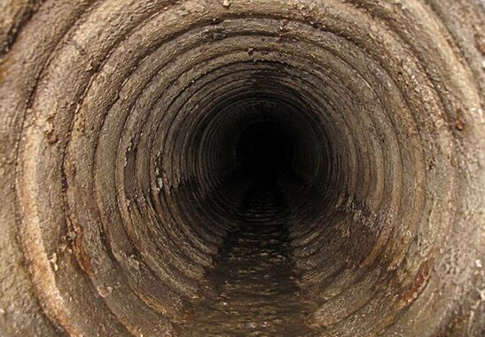 an orangeburg pipe that was replaced by our team in Contra Costa County